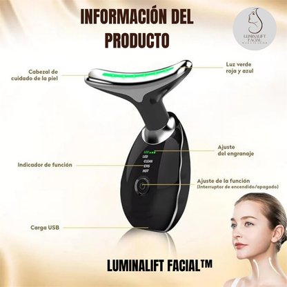 Masajeador facial antiedad LUMINALIFT FACIAL™