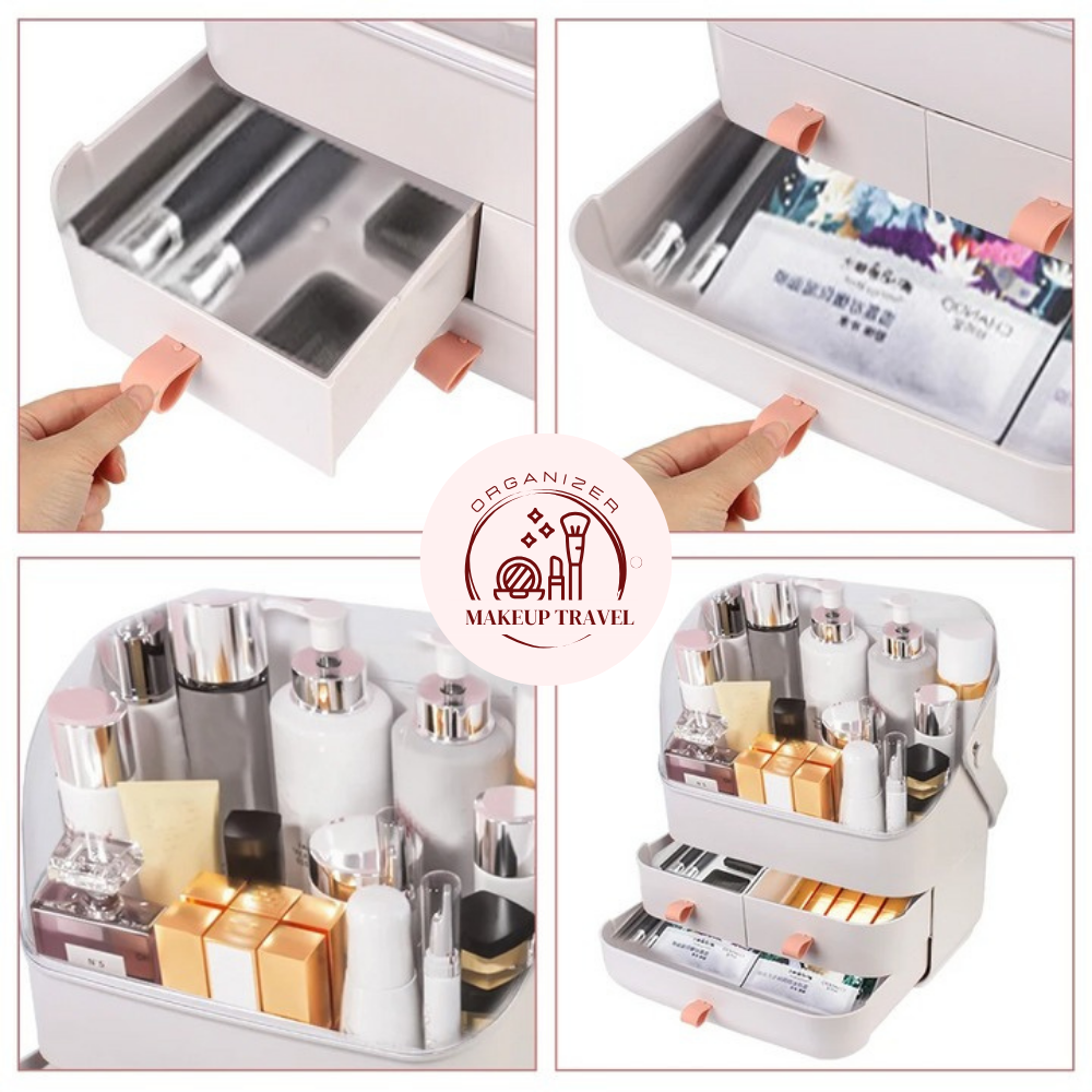 Organizador portátil de maquillaje multiuso MAKEUP TRAVEL ORGANIZER™