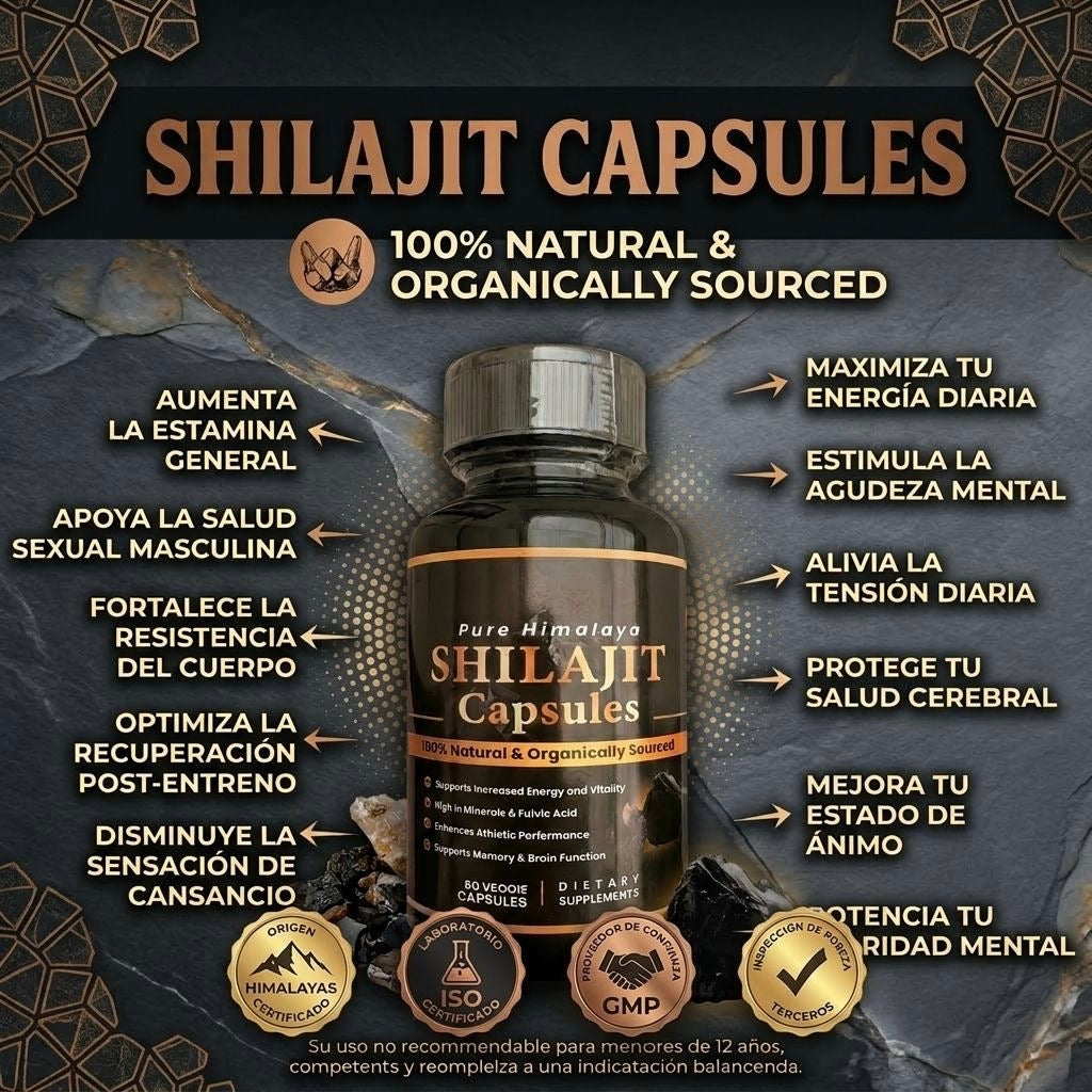 SHILAJIT (60 Capsulas)