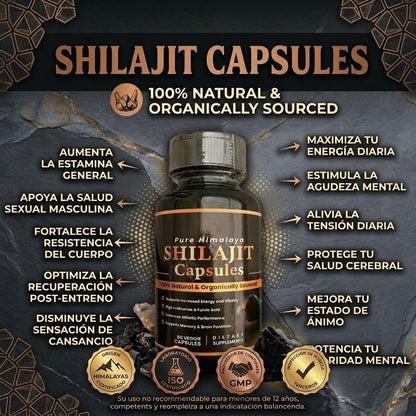 SHILAJIT (60 Capsulas)